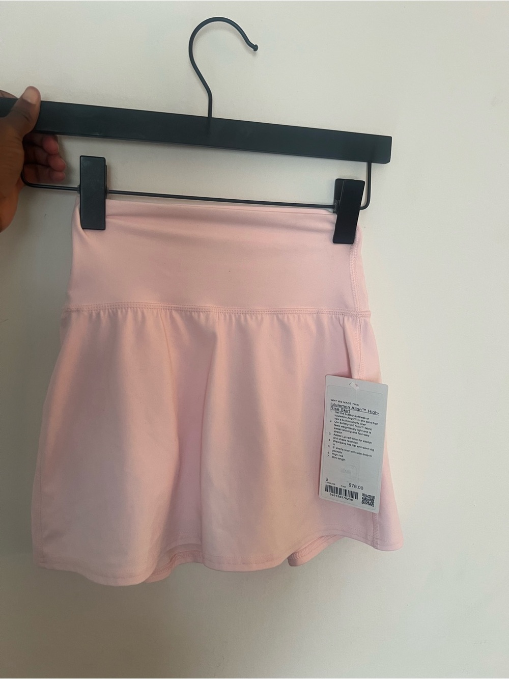lululemon athletica Light Pink Athletic Skirt